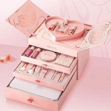 Christmas For Girls! Cosmetics Lipstick Set Of Beauty Gift Box
