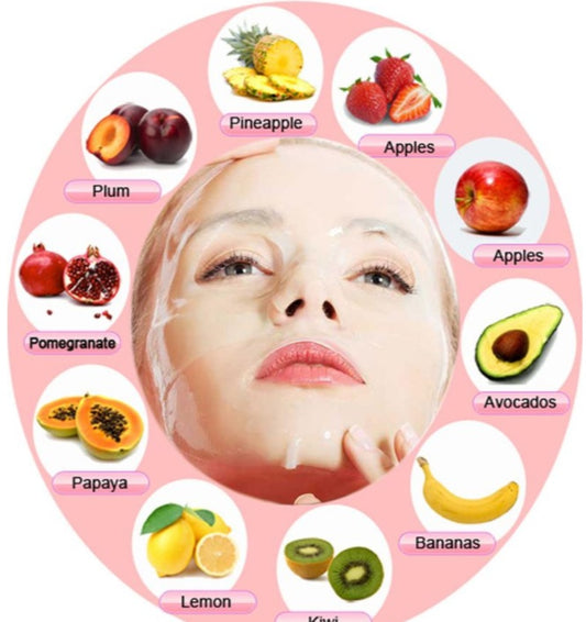 Natural Vegetable & Fruit Facial Mask Make