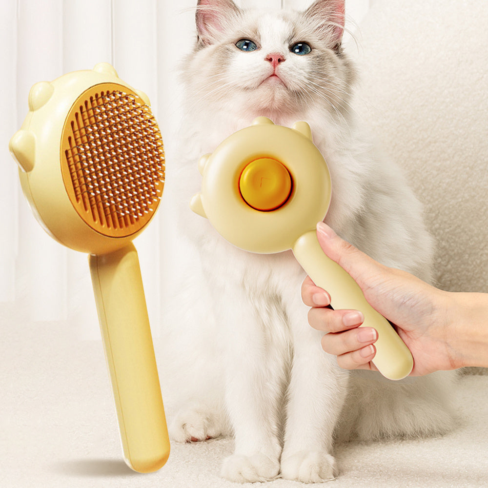 Pet Grooming Comb & Hair Remover Brush