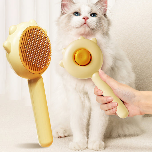 Pet Grooming Comb & Hair Remover Brush