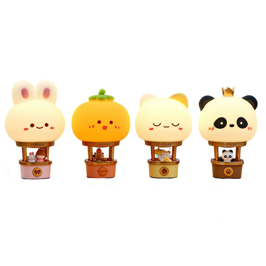 Hot Air Balloon Desktop Cartoon Ornaments Decorations Small Night Lamp