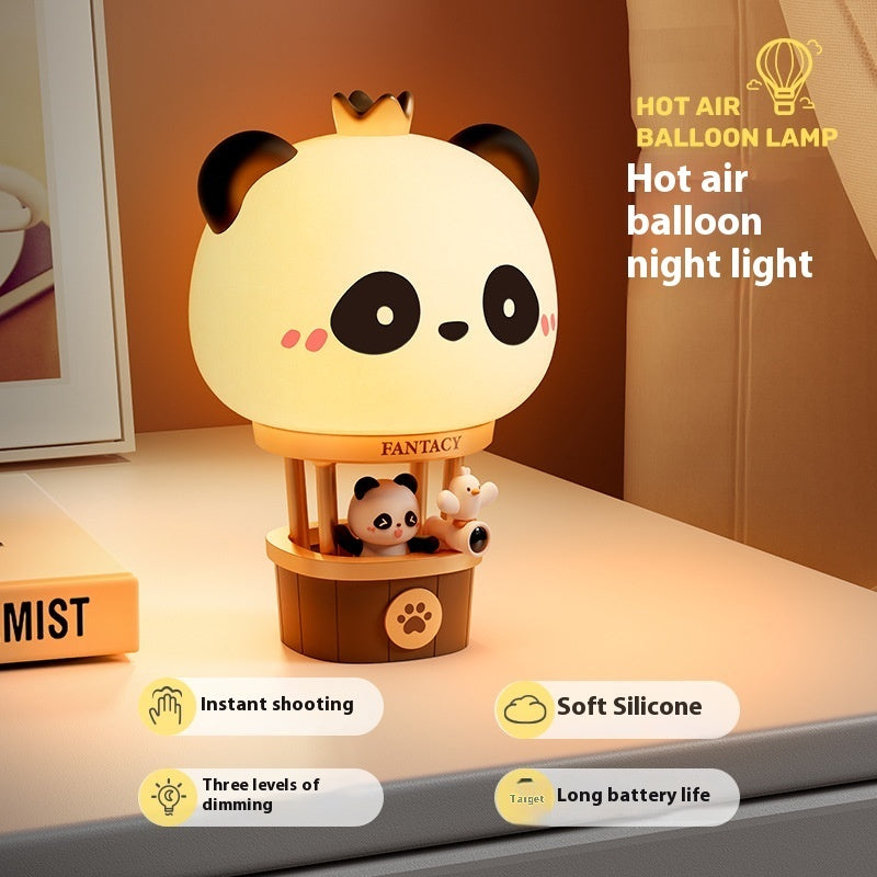 Hot Air Balloon Desktop Cartoon Ornaments Decorations Small Night Lamp
